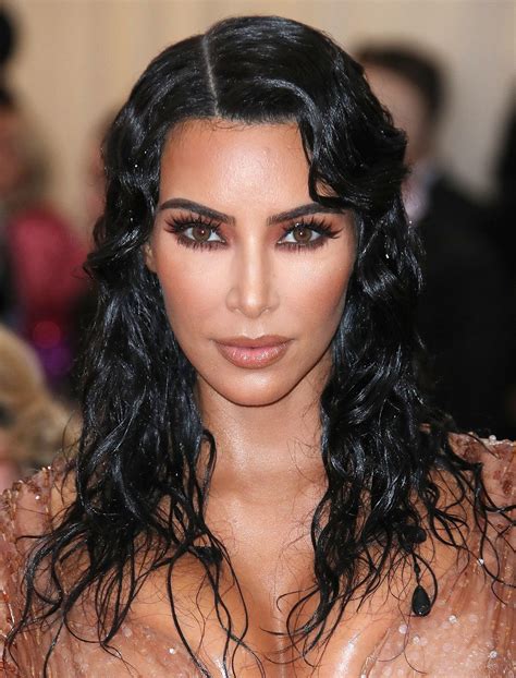 kim k wet look